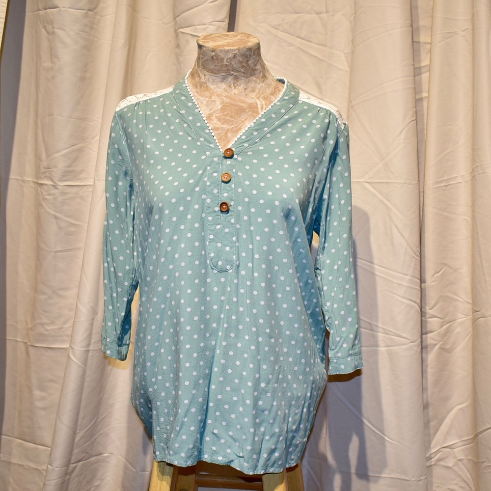 “Matilda Jane” Mint Green & whi…